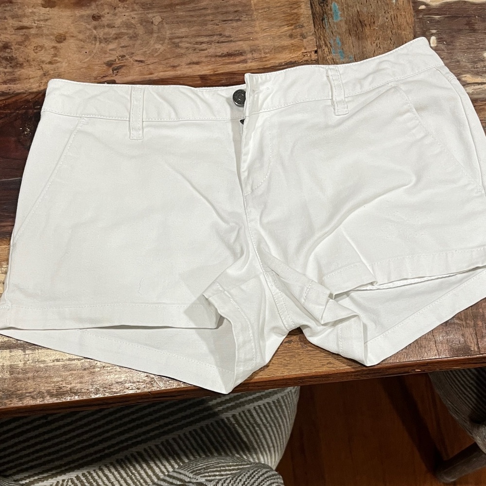 Volcom Women's High Waist White Shorts